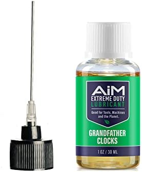 PlanetSafe AiM Clock Oil | The Best Grandfather Clock, Wall Clock and Cuckoo Clock Oil | Cleans, Lubricates, Protects - Safe, Non-Toxic, Odorless
