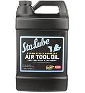 Sta-Lube Air Tool Oil SL2533-1 Gallon, Anti-Corrosive Lubricant for Pneumatic Equipment & Tools