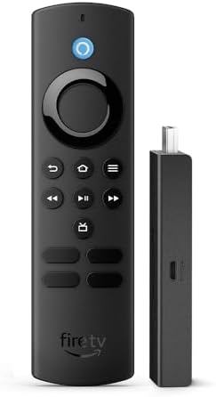 Amazon Fire TV Stick Lite mit Alexa-Sprachfernbedienung Lite (ohne TV-Steuerungstasten) | HD-Streaminggerät