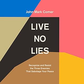 Live No Lies Audiolibro Por John Mark Comer arte de portada