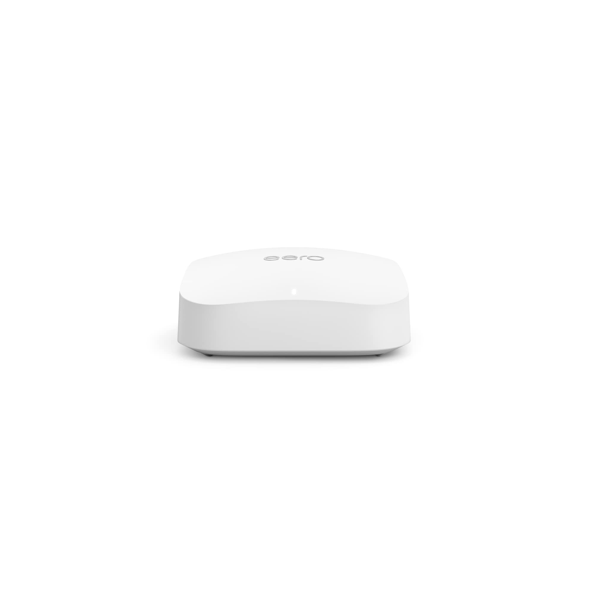 Amazon eero Pro 6E mesh Wi-Fi router | 2.5 Gbps Ethernet |Coverage up to 2,000 sq. ft. | Connect 100+ devices | Ideal for streaming, working, and gaming | 1-Pack | 2022 release