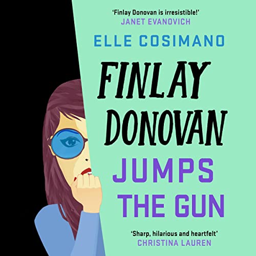 Finlay Donovan Jumps the Gun Audiolibro Por Elle Cosimano arte de portada