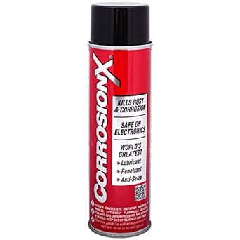 CorrosionX Corrosion Technologies 90102 (16 oz aerosol) – Multi-Purpose Lubricant, Penetrant, Rust and Corrosion Preventative | Industrial Strength | Marine Grade | Cleans Lubricates Protects