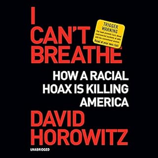 I Can&rsquo;t Breathe Audiolibro Por David Horowitz arte de portada