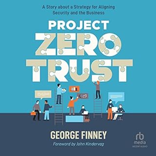 Project Zero Trust Audiolibro Por George Finney, John Kindervag - foreword arte de portada