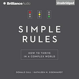 Simple Rules Audiobook By Donald Sull, Kathleen M. Eisenhardt cover art