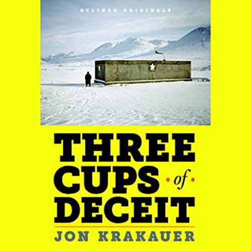 Three Cups of Deceit Audiolibro Por Jon Krakauer arte de portada