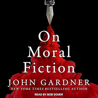 On Moral Fiction Audiolibro Por John Gardner arte de portada