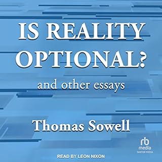 Is Reality Optional? Audiolibro Por Thomas Sowell arte de portada