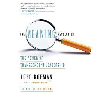 The Meaning Revolution Audiobook By Fred Kofman, Reid Hoffman - foreword cover art