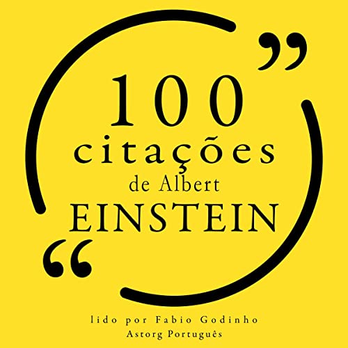 100 cita&ccedil;&otilde;es de Albert Einstein cover art