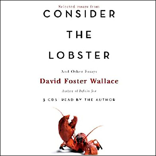 Consider the Lobster Audiolibro Por David Foster Wallace arte de portada