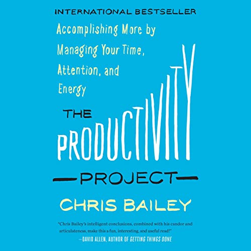 The Productivity Project Audiolibro Por Chris Bailey arte de portada