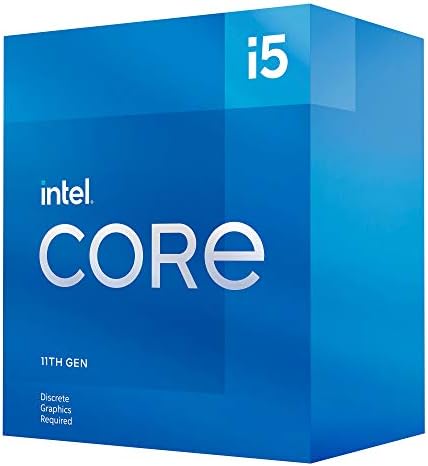 Intel® Core™ i5-11400F Desktop Processor 6 Cores up to 4.4 GHz LGA1200 (Intel® 500 Series & Select 400 Series Chipset) 65W