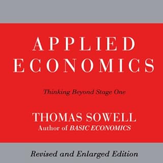 Applied Economics Audiolibro Por Thomas Sowell arte de portada