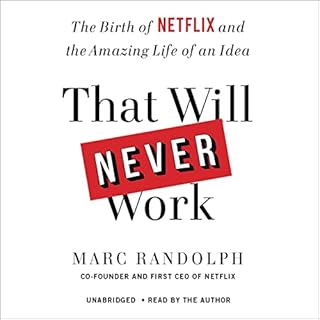 That Will Never Work Audiolibro Por Marc Randolph arte de portada