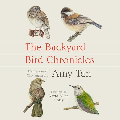 The Backyard Bird Chronicles Audiobook By Amy Tan, David Allen Sibley - foreword cover art