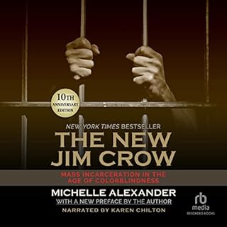 The New Jim Crow Audiolibro Por Michelle Alexander arte de portada