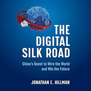 The Digital Silk Road Audiolibro Por Jonathan E. Hillman arte de portada