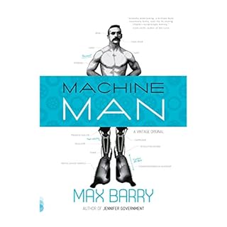 Machine Man Audiolibro Por Max Barry arte de portada