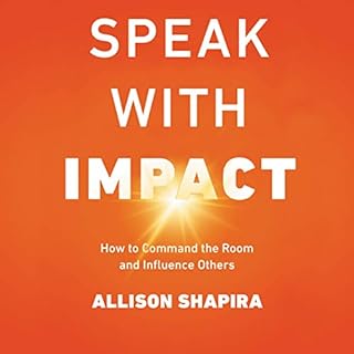 Speak with Impact Audiolibro Por Allison Shapira arte de portada