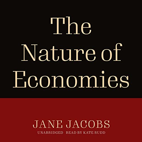 The Nature of Economies Audiolibro Por Jane Jacobs arte de portada