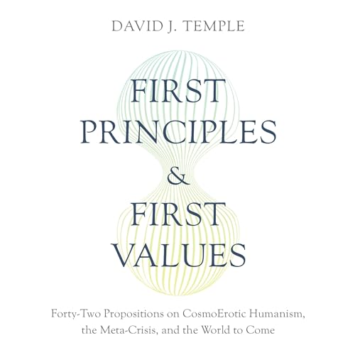 First Principles and First Values Audiolibro Por David J. Temple arte de portada