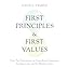 First Principles and First Values  Por  arte de portada