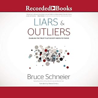 Liars and Outliers Audiolibro Por Bruce Schneier arte de portada