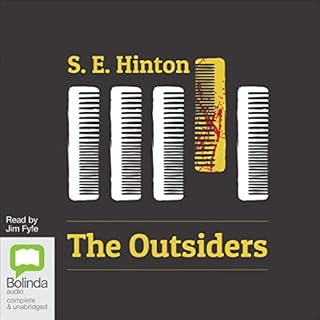 The Outsiders Audiolibro Por S.E. Hinton arte de portada