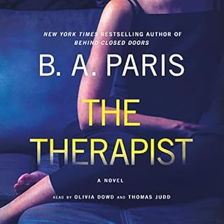 The Therapist Audiolibro Por B. A. Paris arte de portada