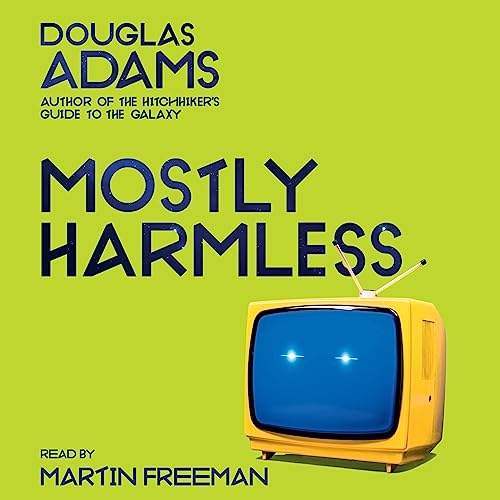 Mostly Harmless Audiolivro Por Douglas Adams capa