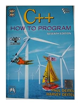 Paperback C++ How To program, 7/E (DvD)) Book