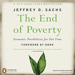 The End of Poverty Audiolibro Por Jeffrey Sachs arte de portada