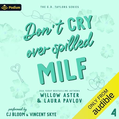 Don't Cry Over Spilled MILF Audiolibro Por Willow Aster, Laura Pavlov arte de portada