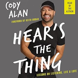 Hear's the Thing Audiolibro Por Cody Alan arte de portada