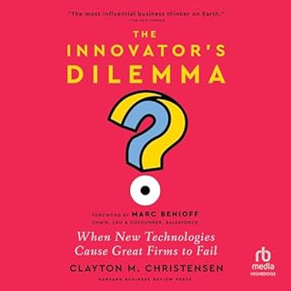 The Innovator's Dilemma, with a New Foreword Audiolibro Por Clayton M. Christensen, Marc Benioff - foreword arte de portada