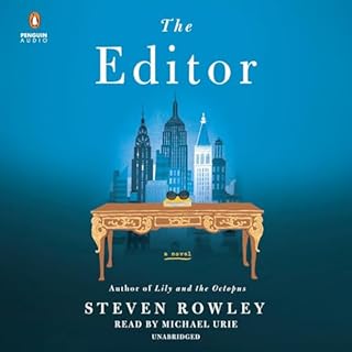 The Editor Audiolibro Por Steven Rowley arte de portada