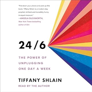 24/6 Audiolibro Por Tiffany Shlain arte de portada