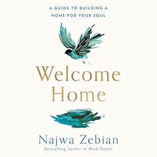 Welcome Home Audiolibro Por Najwa Zebian arte de portada