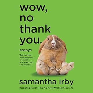 Wow, No Thank You. Audiolibro Por Samantha Irby arte de portada