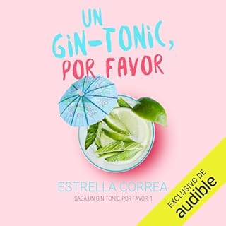 Diseño de la portada del título Un gintonic, por favor