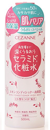 セザンヌ スキンコンディショナー高保湿 500ml セラミド 大容量