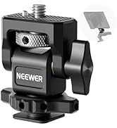 NEEWER Camera Monitor Mount with Cold Shoe, Anti Twist 1/4" Screw for 5" & 7" Field Monitor Compa...