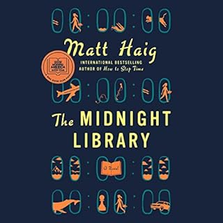 The Midnight Library Audiolibro Por Matt Haig arte de portada