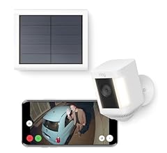 Ring Spotlight Cam Plus, Battery (リング スポットライトカム プラス バッテリーモデル) ホワイト + ソーラーパネル