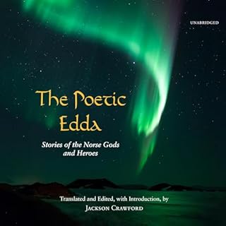 The Poetic Edda Audiolibro Por Jackson Crawford arte de portada
