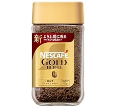 ネスカフェ ゴールドブレンド 120g (60杯分),瓶,レギュラー ソリュブル コーヒー