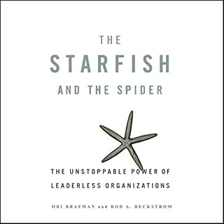 The Starfish and the Spider Audiolibro Por Ori Brafman, Rod Beckstrom arte de portada