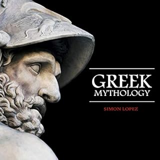 Greek Mythology Audiolibro Por Simon Lopez arte de portada